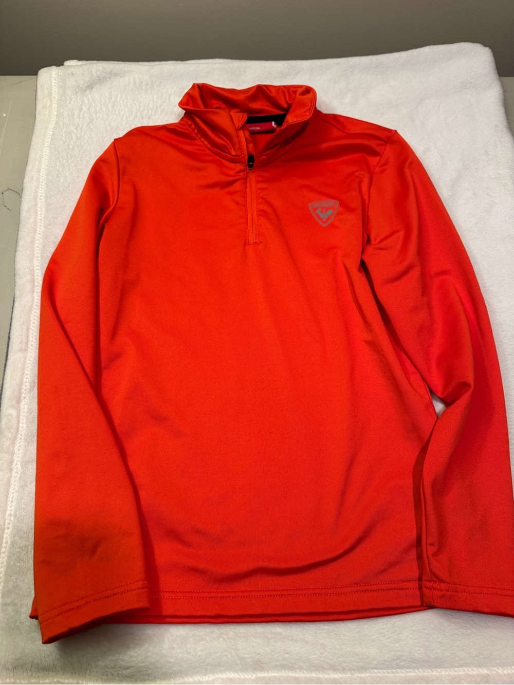 Rossignol Red Quarter-Zip Pullover